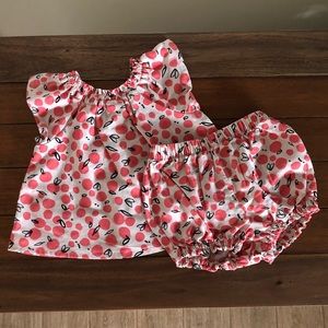 Tea Collection Blouse and Bloomer Set